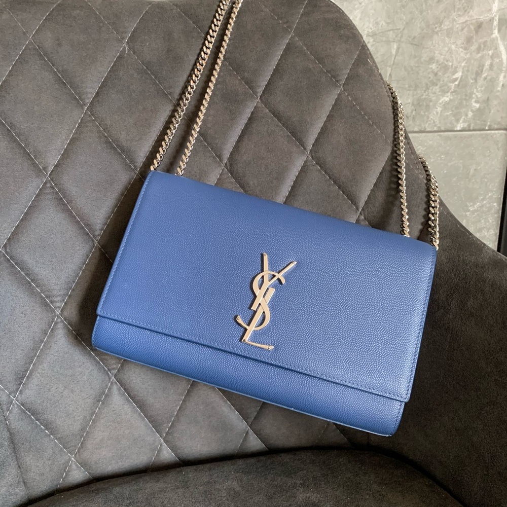 Saint Laurent Medium Kate monogram chain bag